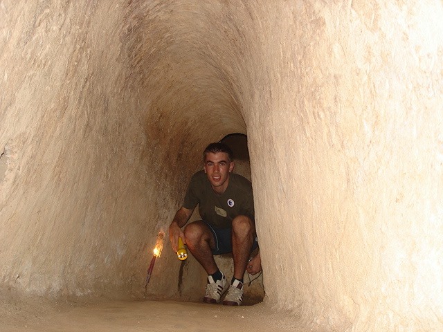 cu chi tunnels excursion from lotus port